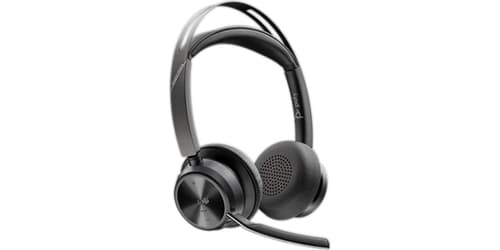Poly Voyager Focus 2-M - Customer Special 1 - headset - on-ear - Bluetooth - wireless - active noise cancelling - USB-C via Bluetooth adapter - black - Certified for Microsoft Teams — view 3