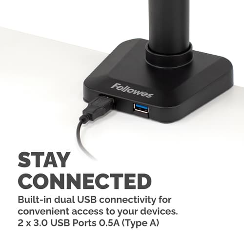 PLATINUM DUAL VERTICAL MONITOR ARM — view 6