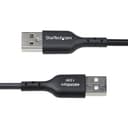 StarTech.com 6in (15cm) USB-A to USB-C Charging Cable, Charger Cord - USB cable - USB (M) to 24 pin USB-C (M) - USB 2.0 - 3 A - 15 cm - charge and sync, USB Fast Charge (15W), passive - black thumbnail 4
