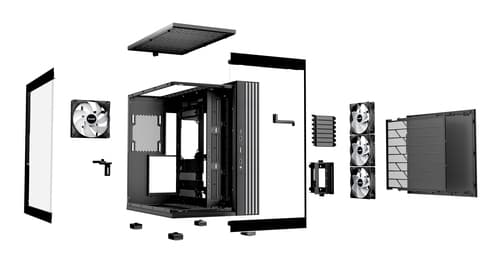 LIGHT BASE 600 LX ARGB ATX CASE GLAS — view 5