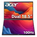 Acer PD193QE Foldable Portable Monitor - Dual 18.5 Screens, Full HD (1920x1080), IPS, 100Hz, 4ms, Integrated Kickstand" thumbnail 1
