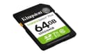 Kingston Canvas Select Plus - Flash memory card - 64 GB - Video Class V10 / UHS-I U1 / Class10 - SDXC UHS-I thumbnail 2