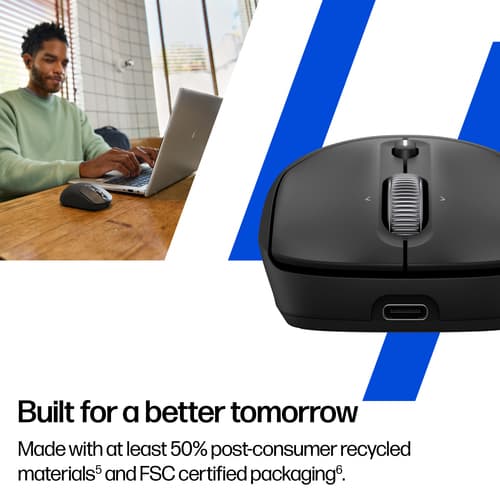 HP 705 - Mouse - rechargeable - wireless — view 5