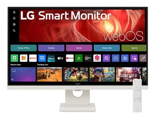 27" 4K UHD IPS Smart Monitor with webOS — view 1