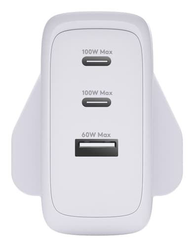 IT EU Wall PLUG USB-C 100W BULK PACK WHT — view 4