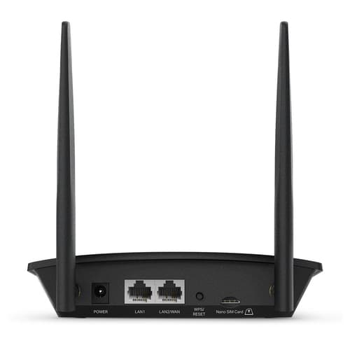 TP-Link TL-MR100 - wireless router - WWAN - Wi-Fi - desktop — view 5