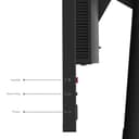 Lenovo ThinkVision T24d-30 - LED monitor - 24" - 1920 x 1200 WUXGA - IPS - 300 cd/m� - 1500:1 - 4 ms - HDMI, VGA, DisplayPort - speakers - raven black thumbnail 10