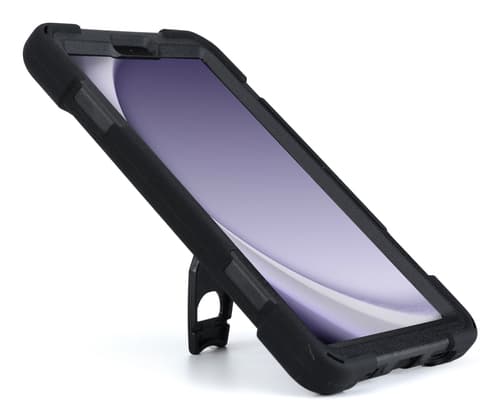 techair classic pro - Protective case for tablet - rugged - silicone, polycarbonate - black - for Samsung Galaxy Tab A9 — view 7