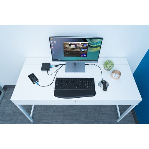 Kensington Orbit Optical Trackball - trackball - USB - silver — view 7