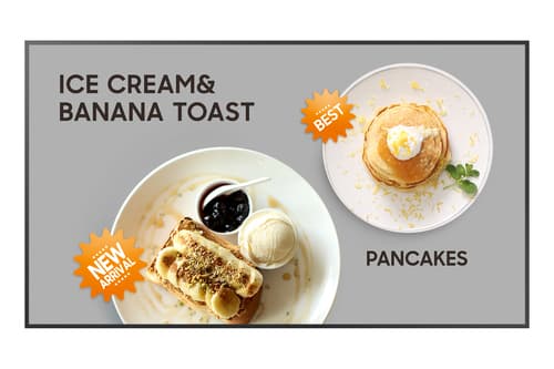 Samsung QM32C - 32" Diagonal Class (31.5" viewable) - QMC Series LED-backlit LCD display - Crystal UHD - digital signage - Tizen OS - 1080p 1920 x 1080 - Edge LED - black