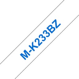 Brother M-K233BZ - Blue on white - Roll (1.2 cm x 8 m) 1 pcs. printer tape - for P-Touch PT-55, PT-55P, PT-65, PT-75, PT-90, PT-BB4