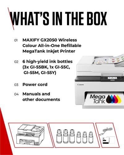 Canon MAXIFY GX2050 EB2 — view 13