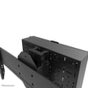 Neomounts MOVE Height Adjustable Display Stand - 37"" (93.98 cm) to 75"" (190.50 cm) Screen Support - 70 kg Load Capacity - 178.50 cm (70.28"") Height x 86.50 cm (34.06"") Width x 70 cm (27.56"") Depth - Floor - Steel - Black - For Display Screen - Lockable, Ventilated thumbnail 7