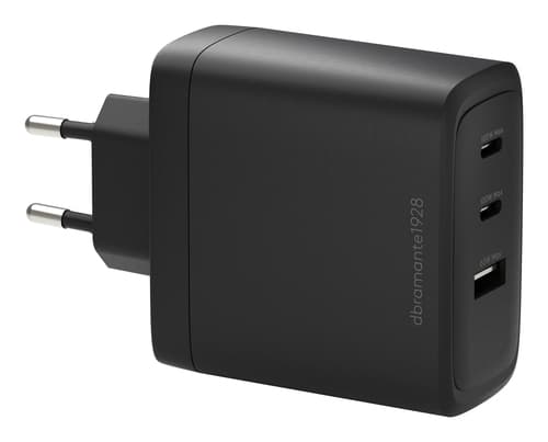 IT-EU W. Chrg-2xUSB-C 100W+1xUSB-A-BLK