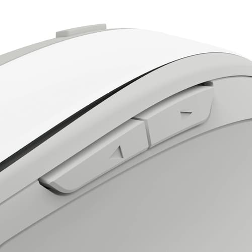 Hama WM-400 Wireless Mouse, Ergonomic, Optical, 6-Button, No Noise, White — view 7