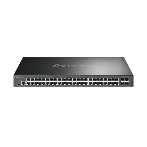 TP-Link JetStream TL-SG3452X V1.6 - Switch - L2+ - Managed - 48 x 10/100/1000 + 4 x 10 Gigabit SFP+ - rack-mountable