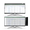 StarTech.com Monitor Privacy Screen for 34 inch Ultrawide Display, 21:9 Widescreen Computer Screen Security Filter, Blue Light Reducing (PRIVSCNMON34W) - Display privacy filter - 34" wide - transparent