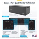 StarTech.com - KVM / audio / USB switch - 4 x KVM / audio / USB - 1 local user - desktop thumbnail 4
