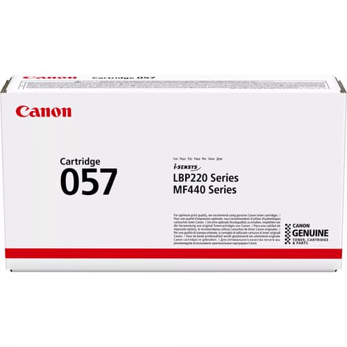 Canon 057 - Black - original - toner cartridge - for imageCLASS LBP228, LBP236, LBP237, MF455, i-SENSYS LBP233, LBP236, MF453, MF455