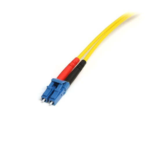 Startech 1m Fiber Optic Cable - Single-Mode Duplex 9/125 - LSZH - LC/SC - OS1 - LC to SC Fiber Patch Cable (SMFIBLCSC1) - network cable - 1 m - 1 m — view 7