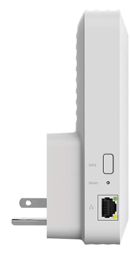 NETGEAR EAX17 - Wi-Fi system - (extender) - up to 1,500 sq.ft - mesh 1GbE - Wi-Fi 6 - Dual Band - wall-pluggable - for NETGEAR AX3000 — view 3