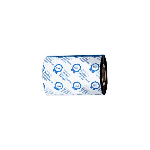 Brother Standard - 80 mm x 300 m - print ribbon (pack of 12) - for Brother TD-4420TN, TD-4520TN, TD-4650TNWB, TD-4650TNWBR, TD-4750TNWB, TD-4750TNWBR — view 3