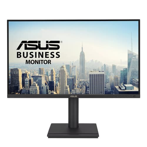 ASUS BE27AQG - LED monitor - 27" - 2560 x 1440 QHD @ 120 Hz - IPS - 350 cd/m� - 3000:1 - 5 ms - HDMI, DisplayPort - speakers - black
