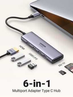 REVODOK 6-IN-1 4K 60HZ HDMI DOCK