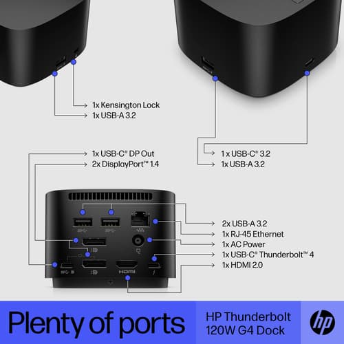 *Non Cancellable/Non Returnable (NCNR)* HP THUNDERBOLT DOCK 120W G4 EUR — view 5
