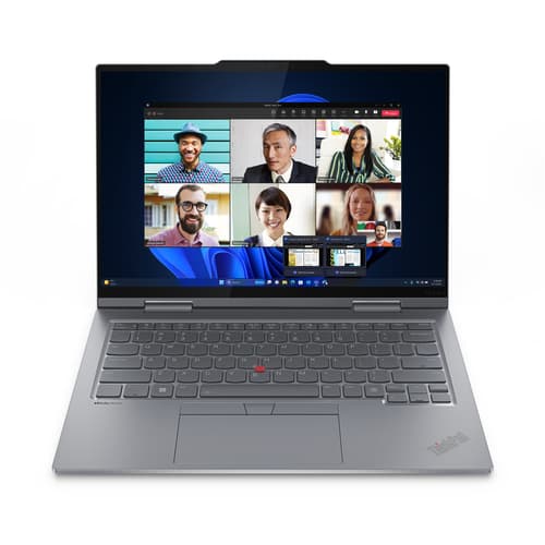 Lenovo ThinkPad X1 2-in-1 Gen 9 21KE - Flip design - Intel Core Ultra 7 - 155U / up to 4.8 GHz - Evo - Win 11 Pro - Intel Graphics - 16 GB RAM - 512 GB SSD TCG Opal Encryption 2, NVMe, Performance - 14" IPS touchscreen 1920 x 1200 - NFC, Wi-Fi 6E, Bluetooth - 4G/5G upgradable - grey - kbd: UK - with 3 Years Lenovo Premier Support, CO2 Offset 0.5 ton (2nd Gen)