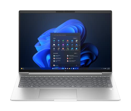 HP EliteBook 665 G11 Notebook - AMD Ryzen 5 - 7535U / up to 4.55 GHz - Win 11 Pro - Radeon 660M - 16 GB RAM - 512 GB SSD NVMe - 16" IPS 1920 x 1200 - Ethernet - Wi-Fi 6E, Bluetooth - pike silver aluminium - kbd: UK - with HP Wolf Pro Security Edition (1 year)