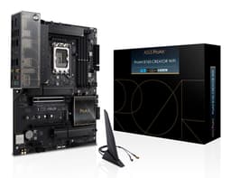 ASUS PROART B760-CREATOR WIFI - Motherboard - ATX - LGA1700 Socket - B760 Chipset - USB-C 3.2 Gen2, USB 3.2 Gen 1, USB-C 3.2 Gen 2x2 - Gigabit LAN, 2.5 Gigabit LAN, Wi-Fi 6, Bluetooth - onboard graphics (CPU required) - HD Audio (8-channel)