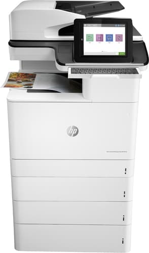 HP LaserJet Enterprise Flow MFP M776z - Multifunction printer - colour - laser - 297 x 864 mm (original) - A3/Ledger (media) - up to 46 ppm (copying) - up to 46 ppm (printing) - 2300 sheets - 33.6 Kbps - USB 2.0, Gigabit LAN, Wi-Fi(n), USB 2.0 host