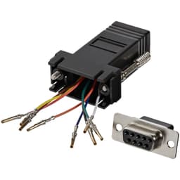 StarTech.com DB9 to RJ45 Modular Adapter - F/F - Serial adapter - DB-9 (F) to RJ-45 (F) - GC98FF - Serial adapter - DB-9 (F) to RJ-45 (F) - for P/N: ICUSB2324852, ICUSB422