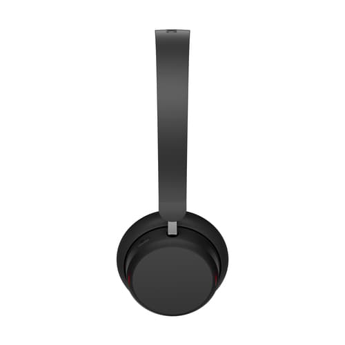 Lenovo 6550 - Headset - on-ear - Bluetooth - wireless - active noise cancelling - black - Certified for Microsoft Teams — view 5
