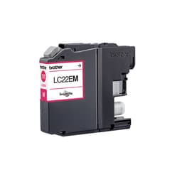 Brother LC22EM - Super High Yield - magenta - original - ink cartridge - for Brother MFC-J5920DW