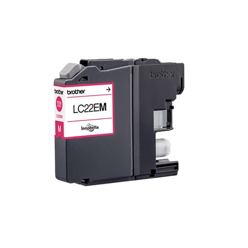 Brother LC22EM - Super High Yield - magenta - original - ink cartridge - for Brother MFC-J5920DW