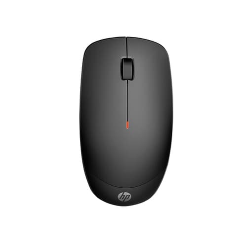 HP 235 Slim - Mouse - optical - 3 buttons - wireless - 2.4 GHz - USB wireless receiver - black