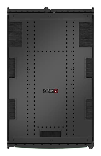 APC NetShelter SX Gen 2 - Rack cabinet - 2436H x 750W x 1200D mm, with sides - floor-standing - black - 52U - 19" - TAA Compliant — view 3