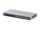 NETGEAR S3600 Series XS724TM - Switch - 2+/L3 Lite - smart - 24 x 10/25 Gigabit Ethernet + 4 x 1 Gigabit / 10 Gigabit SFP+ - desktop, rack-mountable thumbnail 3