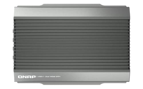 QNAP QNA-UC10G2SF - Network adapter - USB4 / Thunderbolt 4 - 10 Gigabit SFP+ x 2 — view 6