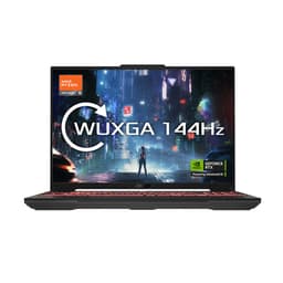 ASUS TUF Gaming A16 FA607NU-RL051W - AMD Ryzen 5 - 7535HS / up to 4.55 GHz - Win 11 Home - GF RTX 4050 - 16 GB RAM - 512 GB SSD NVMe - 16" 1920 x 1200 @ 144 Hz - Gigabit Ethernet - Wi-Fi 6 - mecha grey