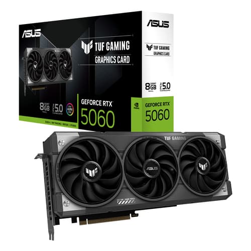 ASUS TUF Gaming GeForce RTX 5060 8GB - Graphics card - GeForce RTX 5060 - 8 GB GDDR7 - PCI Express 5.0 - 3 x DisplayPort, HDMI — view 11