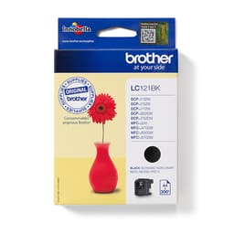 Brother LC121BK - Black - original - ink cartridge - for Brother DCP-J100, J105, J132, J152, J552, J752, MFC-J245, J470, J650, J870