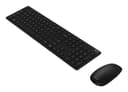 ASUS - Keyboard and mouse set - wireless - 2.4 GHz - QWERTY - UK - black thumbnail 2