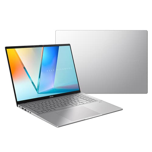 ASUS Vivobook S 16 S3607QA-PL004W - Snapdragon X - X1-26-100 / up to 2.9 GHz - Win 11 Home - Qualcomm Adreno - 16 GB RAM - 512 GB SSD NVMe - 16" 1920 x 1200 @ 144 Hz - Wi-Fi 6E, Bluetooth - cool silver — view 7