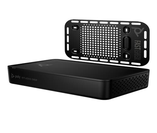 Poly Studio G62 - Video conferencing system - Certified for Microsoft Teams, Certified for Poly Video - black - with Mounting Plate Kit — image 1
