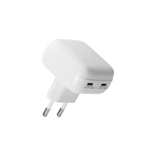 rchargPro-EUFlatWallCharger2xUSB-C25W-W — view 1
