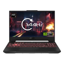 ASUS TUF Gaming A15 FA507UV-LP010W - AMD Ryzen 5 - 7535HS / up to 4.55 GHz - Win 11 Home - GF RTX 4050 - 8 GB RAM - 512 GB SSD NVMe - 15.6" 1920 x 1080 (Full HD) @ 144 Hz - Gigabit Ethernet - Wi-Fi 6, Bluetooth - mecha grey