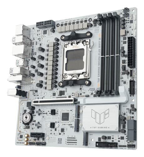 ASUS TUF GAMING B850M-PLUS WIFI7 W - motherboard - micro ATX - Socket AM5 - AMD B850 — view 9